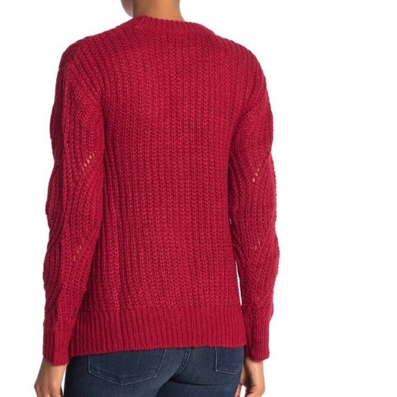 RBX Cable Knit Pullover Sweater Medium - Picture 2 of 4